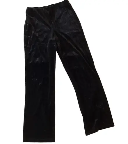 Unique Vintage Vintage AGB Black Velvet Velour Pants