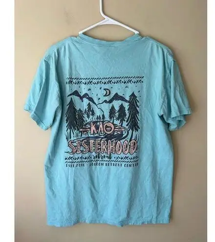 theta tee Blue Size M