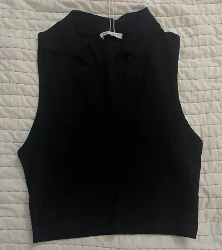 ZARA Collared Top