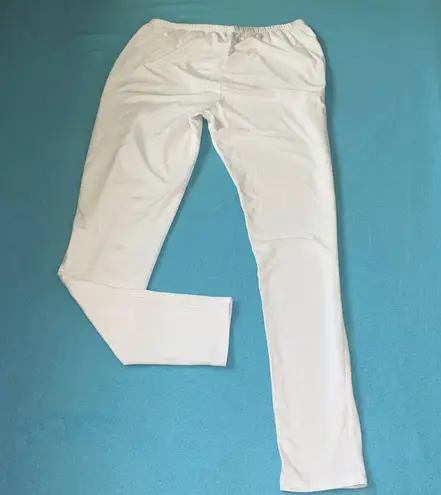 M&S London leggings soft stretchy elastic waistband white NEW size 14 long
