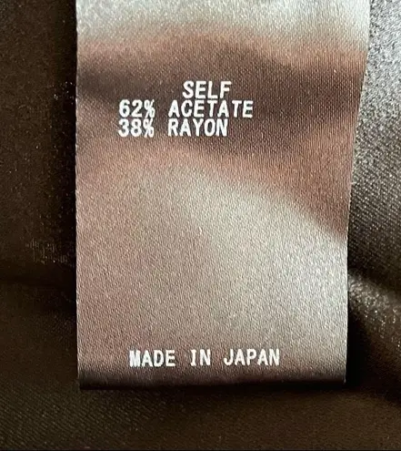 ADEAM Women’s Asymmetric ruffled Peplum Top size 6 Black