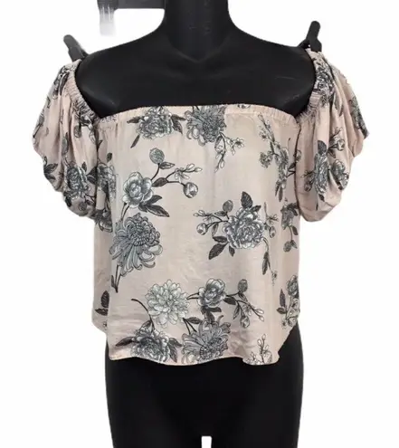 Don’t ask why Italian off the shoulder floral top Pink Size undefined