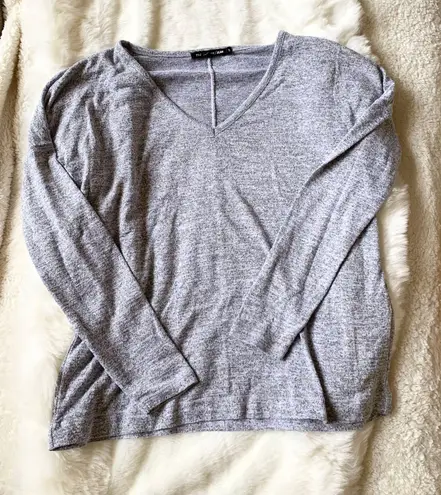 Rag and Bone Theo Heathered Gray Top