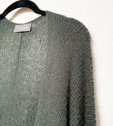 Wooden Ships Nola Fringe Cardigan Green Size Small