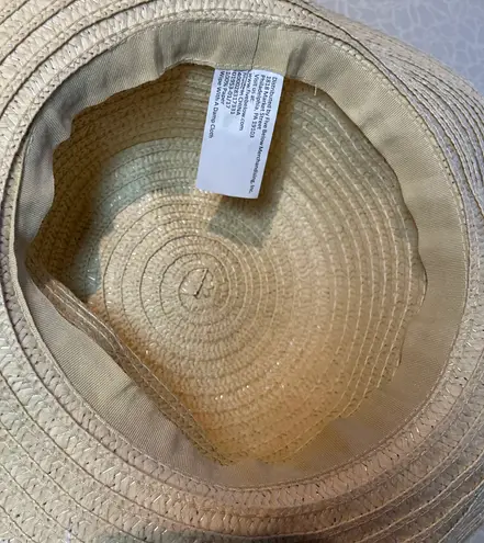 Trendy Vibes | ladies straw “Wish you were here” floppy sun hat.