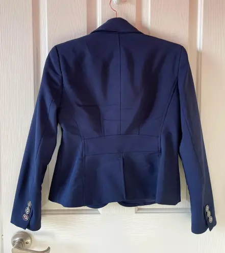 New York & Co. 7th Ave Navy Blue Blazer