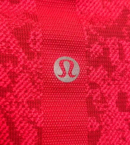 Lululemon Swiftly Tech Red Short Sleeve