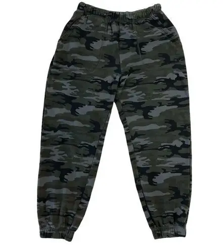 Sanctuary  Women's XS Camo Sweatpants Joggers Green Stretch Waist