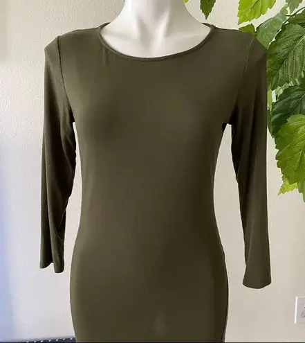 Soprano  Women’s 3/4 Sleeve Dress Size L