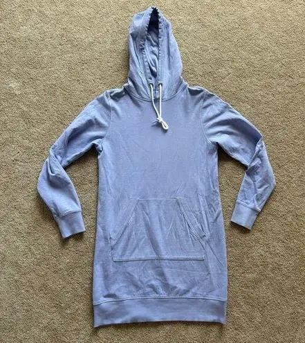 Athleta  Women's Sundown Hoodie Dress Pullover Long Sleeve Periwinkle Blue S - Image 1