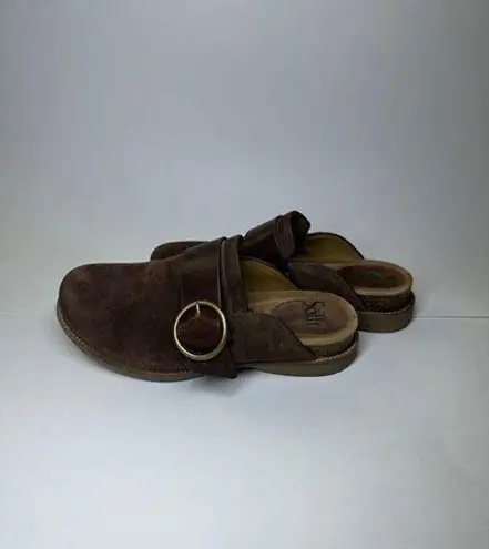 sofft  Billie Brown Clogs 