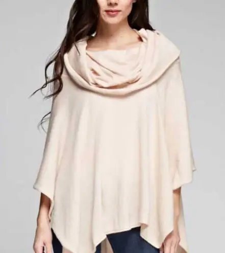 Lovestitch poncho NWT Brown Cowl Neck Sweater OS