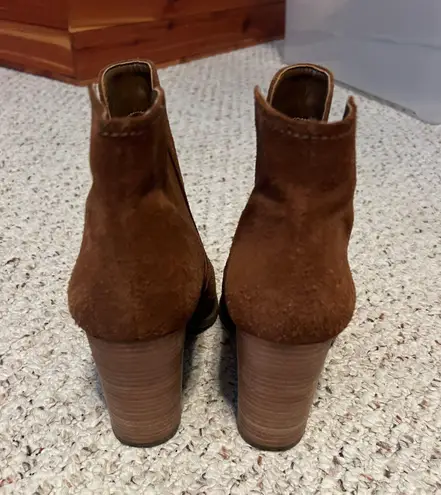 Brown Booties Size 8