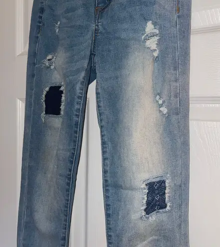 Aeropostale Blue Denim High Waisted Jeggings