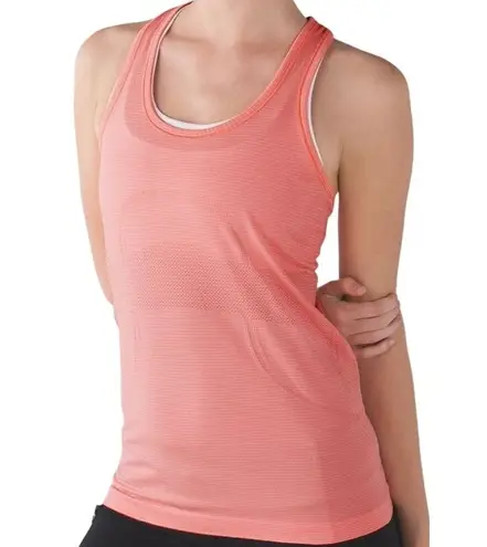 Lululemon  Swiftly Tech Racerback Heathered Grapefruit First Release 4 - Image 1