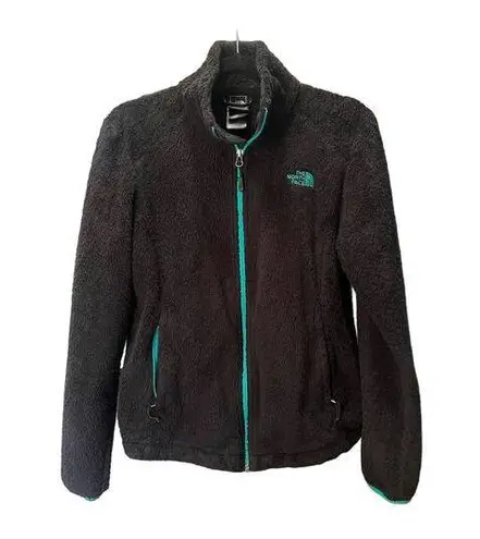 The North Face  black fleece jacket size S