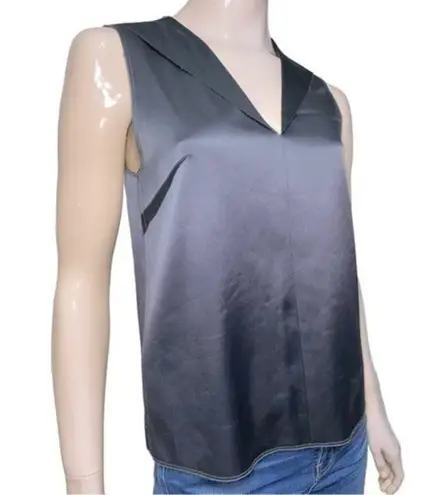 Alexander Wang Women’s Size 4 Black Reverse Side Sleeveless Tank Top