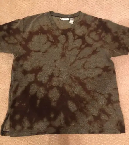 Carolyn Taylor Terry Cloth Bleached T-shirt 
