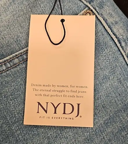 NYDJ ๐๐ Relaxed Piper Crop Jeans ~ Clift Blue 12 NWT