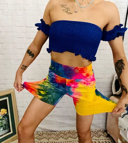 Boutique NEW Starburst Pride Biker Shorts