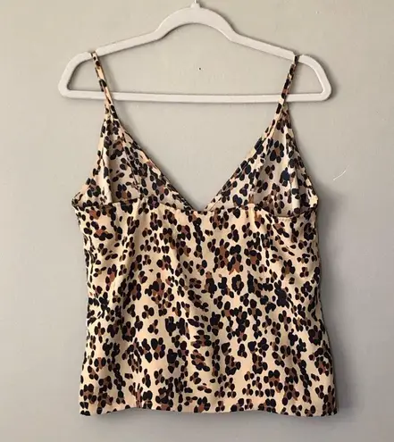 Q&A | Faux Wrap Leopard Print Cami Tank