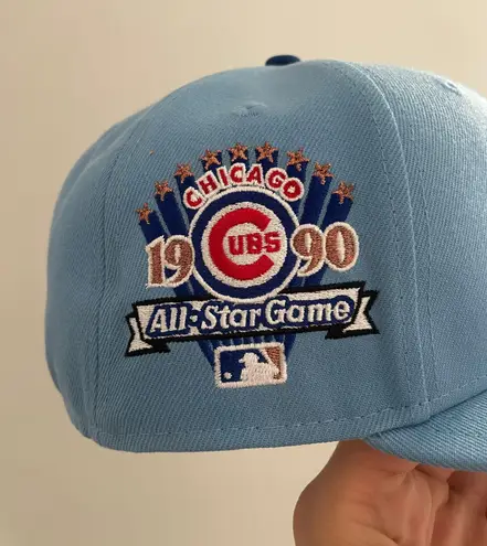 New Era Burdeens blue brims fnf 0.5 blastoise Pokémon Chicago cubs size 7 1/8 brand new