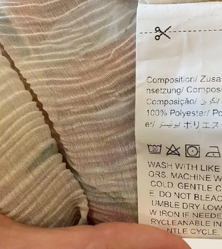 Floral Print Flounce Sleeve Crop Blouse With Long Sleeves