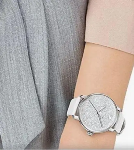 Swavorski Authentic Swarovski Crystalline Hours White Ladies watch