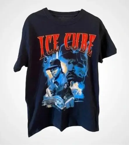 Ice Cube Crew Neck T Shirt |Size Medium Black