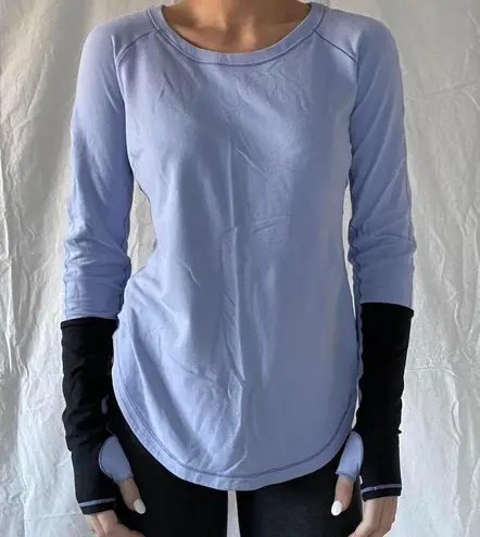 Lululemon Color-block Long Sleeve Top