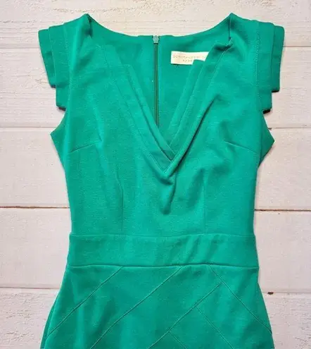 Dorothy Perkins - Women’s Teal Green Fitted Dress - Size 6 (34 Euro)