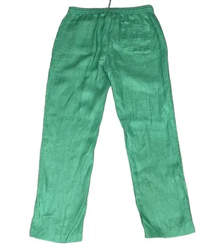 Tommy Hilfiger  Vintage Green Linen Pants(Size Small)