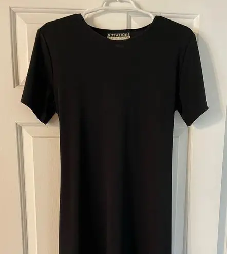 Notations Ladies black dress sz M - Image 1