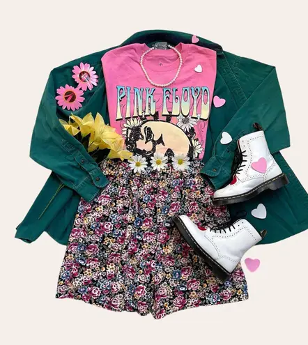 Karen Scott Vintage floral trouser high waist shorts