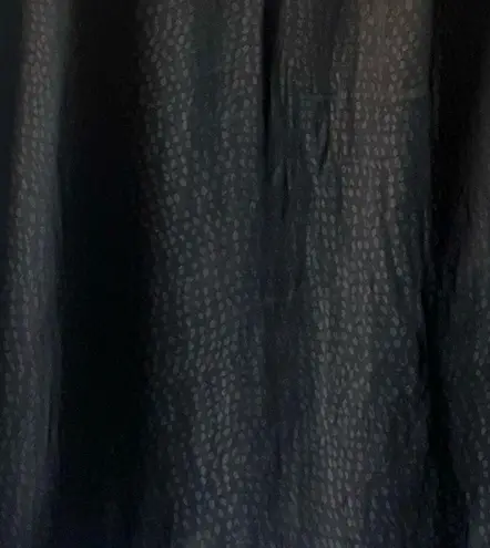 Chelsea 28 Black Cross Back Jacquard Camisole Women's Size Small