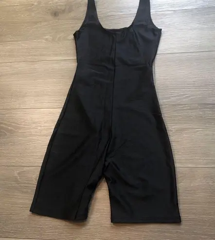 Sorella Black Cutout Bodysuit Size Medium
