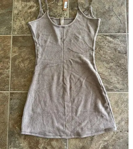 SKIMS Terry Slip Dress Desert Size Medium