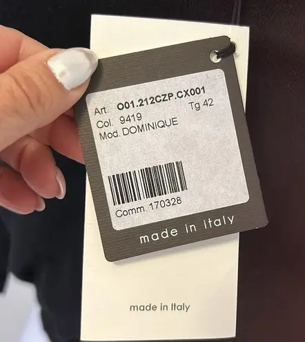 Cividini Black Hand Painted Crop Cardigan Size undefined