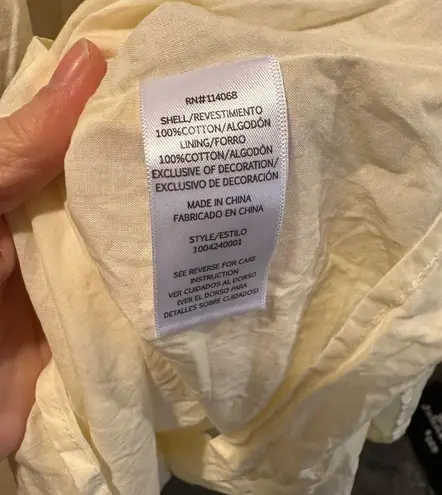 Pamela Love X RTR Cream Embroidered Midi Dress Womens Boho Chic Size XL $395