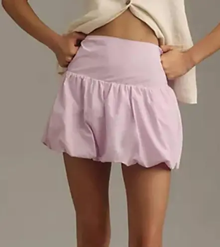 Anthropologie Bubble Mini Skirt Purple