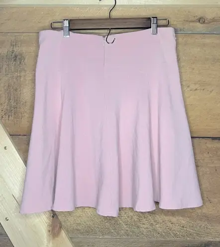 Zinc Pastel Light Pink Poodle 50’s Zip up Skirt Womens size 5