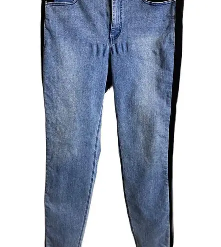 Ecru #513 THE LOS FELIZ Velvet Stripe Jeans