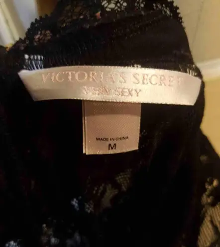 Victoria's Secret Victoria Secret Very Sexy Collection Black Lace Nighty 