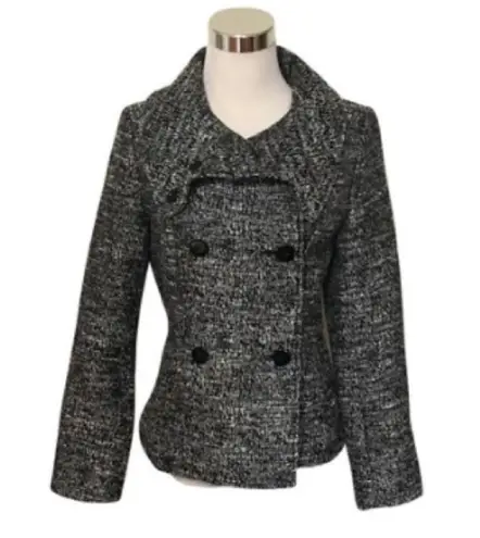 H&M Bouclé Pea Coat