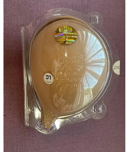 NuBra Push Up Plunge Bra in Fair Nude Size C New Womens Strapless Backless Tan