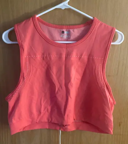 Athletic Crop Top Pink