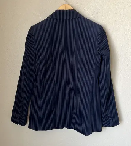 Frame Navy Variegated Corduroy Blazer