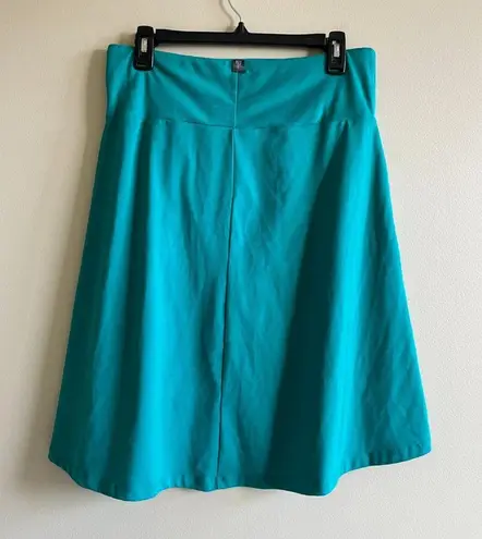 The North Face  Women's Green High Low Hem Side Tie Stretch Skirt Size M Athletic