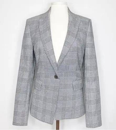 Veronica Beard Plaid One Button Women’s Blazers Size 4