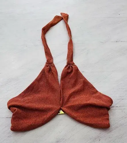 Free People Beach Riot Jessica Bikini Top Size Medium NWOT $118